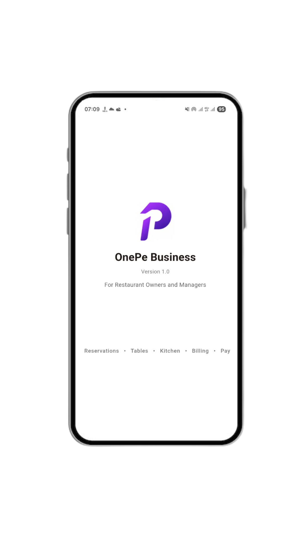 OnePe Business App Interface
