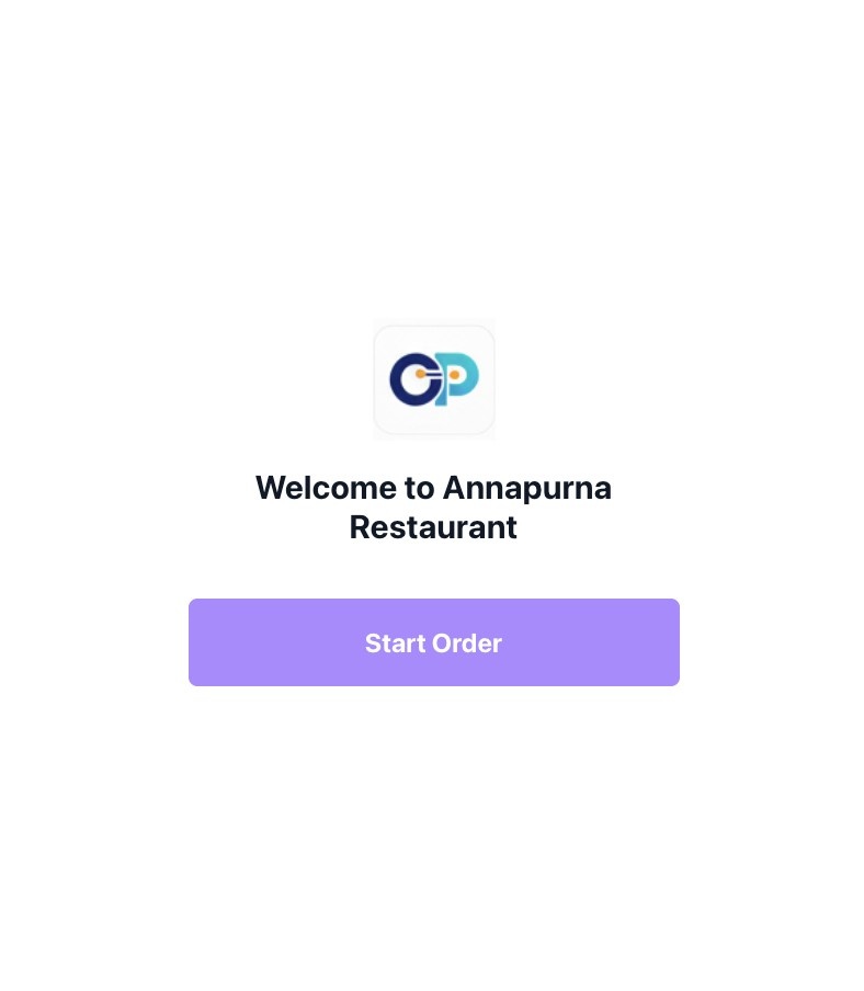 Kiosk Welcome Screen