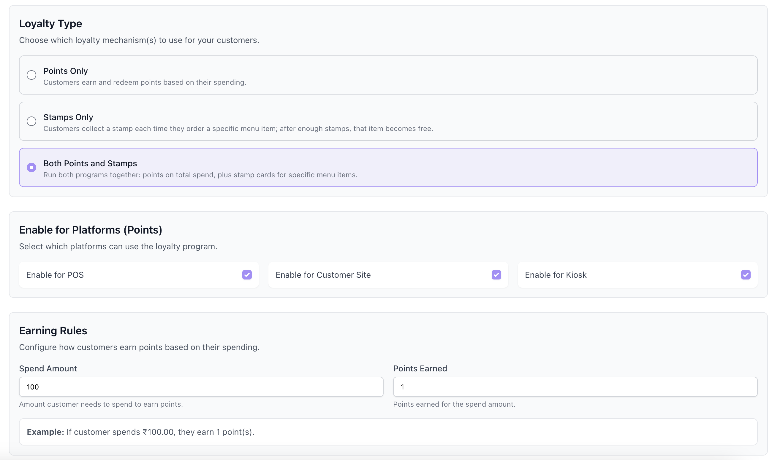 Loyalty Program Workflow