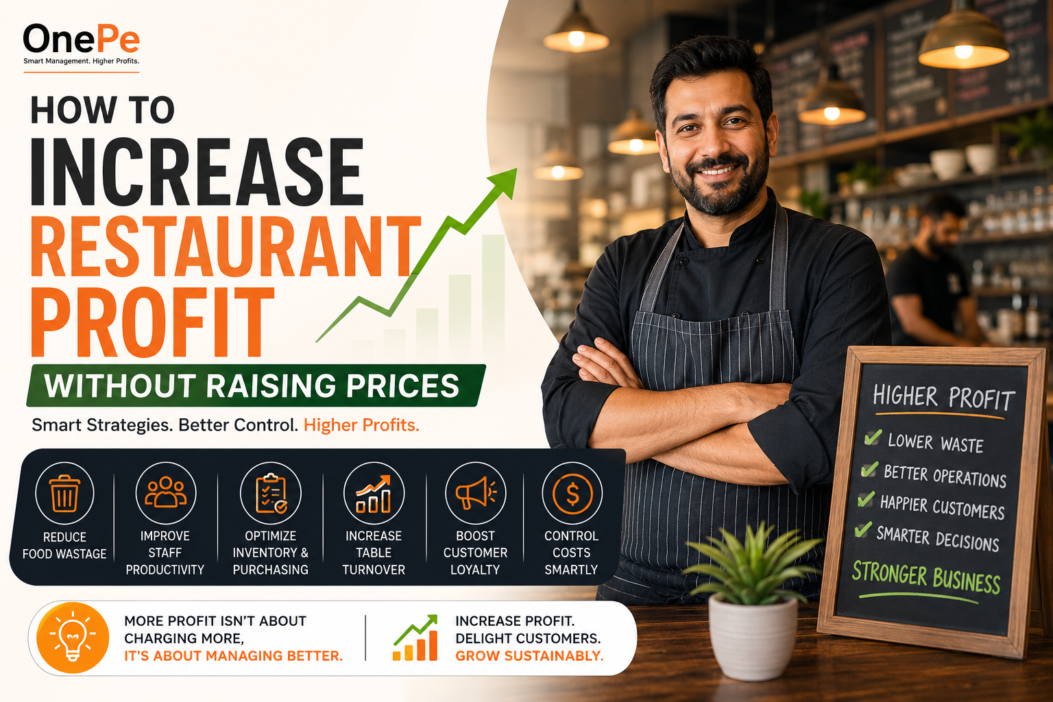 How to Increase Restaurant Profit Without Increasing Food Prices or Customer Prices